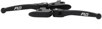 FLO MOTORSPORTS MX STYLE LEVER SET BLACK `15-20 SOFTAIL